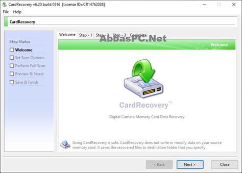 CardRecovery 6.20 Build 0516 Crack + Registration Key